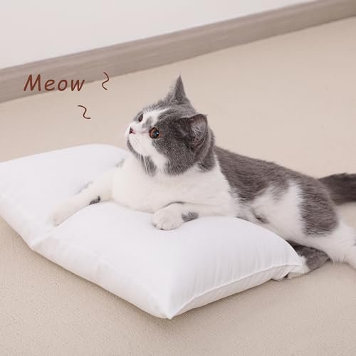 NTBAY Tiny Pillows, Down Alternative 7"x11" Microfiber Mini Pillows for Travel, Pets, Soft Machine Washable Small Pillows for Neck, Wrist, Lumbar and Knee, Dark Grey - Image 7