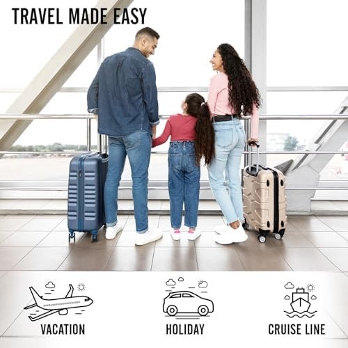 Veken 8 Set Packing Cubes for Suitcases, Travel Bag Organizers for Carry on Luggage, Suitcase Organizer Bags Set for Travel Essentials Travel Accessories in 4 Sizes(Extra Large, Large, Medium, Small) - Image 9
