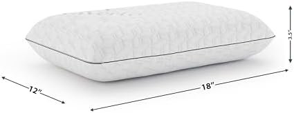 Vaverto Small Memory Foam Bed Pillow for Camping - Compressible Medium Firm, Breathable Cover, Machine Washable, Ideal Backpacking, Airplane and Car - Image 3