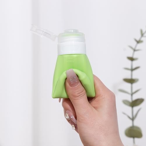 Travel Bottles for Toiletries, Tsa Approved 3.4oz Travel Size, BPA Free, Leak Proof, Refillable Liquid Silicone Containers - Squeezable Travel Accessories for Shampoo, Conditioner, Lotion - 4 Pack - Image 4