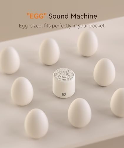 Dreamegg White Noise Sound Machine - Portable Sound Machine for Baby Adults, Travel Sound Machine for Sleep, 16 Nature Sound, Timer, White Noise Machine for Sleeping Office Privacy Home Gift - Image 2