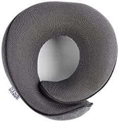 Neck Pillows for Travel - Airplane Pillow – Memory Foam for Kids & Adults – Travel Neck Pillow & Airplane Travel Essentials for Sleeping Support On Flight Or Car (Graphite Grey) - Image 4