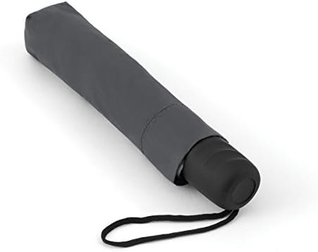 ShedRain Umbrellas Rain Essentials Manual Compact, Charcoal, One Size