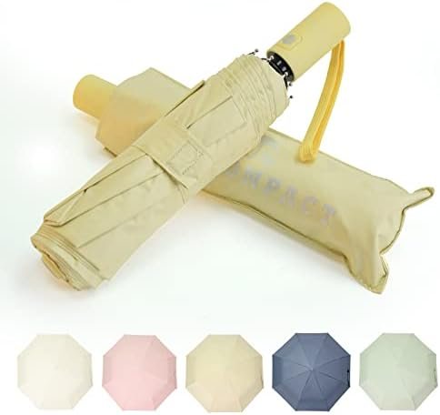 SY COMPACT Umbrella Automatic Travel Waterproof Light Folding Umbrellas Easy Carry for Women and Men