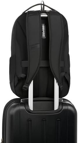 SwissGear Shield Laptop Backpack, Black, 18.5”x12”x6” - Image 11