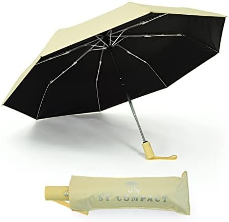 SY COMPACT Umbrella Automatic Travel Waterproof Light Folding Umbrellas Easy Carry for Women and Men - Image 3