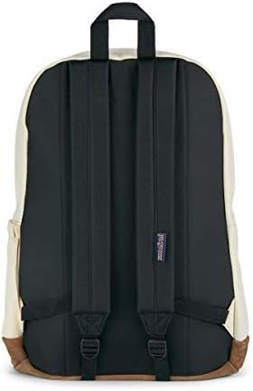 JanSport Right Pack Backpack - Durable Daypack with Padded 15" Laptop Sleeve, Spacious Main Compartment & Integrated Water Bottle Pocket - Coconut - Image 3