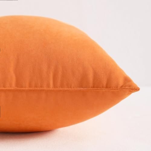 NTBAY Tiny Pillows, Down Alternative 7"x11" Microfiber Mini Pillows for Travel, Pets, Soft Machine Washable Small Pillows for Neck, Wrist, Lumbar and Knee, Orange - Image 2