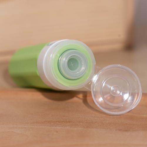 Travel Bottles for Toiletries, Tsa Approved 3.4oz Travel Size, BPA Free, Leak Proof, Refillable Liquid Silicone Containers - Squeezable Travel Accessories for Shampoo, Conditioner, Lotion - 4 Pack - Image 3