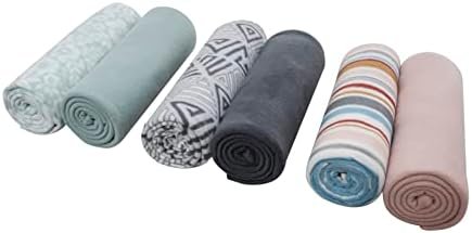 Fleece Throw Blanket Set Bulk for Travel Kids Outdoor Wedding Pet (Assorted #2, Pack of 6 50x60 Inches) - Image 7