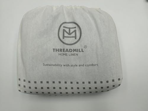 Threadmill Travel Blanket Cotton Viscose from Bamboo - Airplane Premium Soft Flight Grey Throw Blanket in Cloth Bag (Grey Color) Compact & Portable Blanket for Travel, Car, Picnic & Camping - Image 6