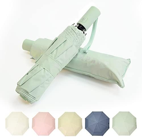 SY COMPACT Umbrella Automatic Travel Waterproof Light Folding Umbrellas Easy Carry for Women and Men - Image 2
