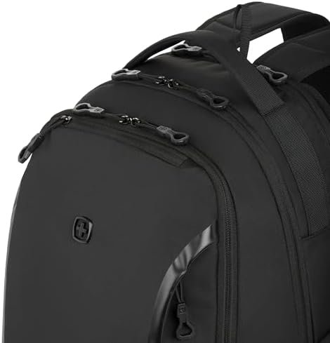 SwissGear Shield Laptop Backpack, Black, 18.5”x12”x6” - Image 12