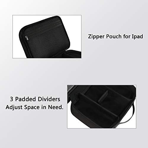 MATEIN Electronics Organizer Travel Case, Water Resistant Cable Organizer Bag for Travel Essentials, Tech Gifts for Men, Storage Bag as Accessories for Phone, Cord, iPad, Black - Image 5