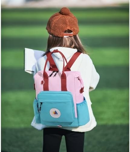 CLUCI Toddler Backpack For Girls, Toddler School Backpack For School & Travel, Small Kids Child Backpacks, Preschool Kindergarten Elementary Diaper bag Daycare Backpack For Kids 2-4 - Image 2