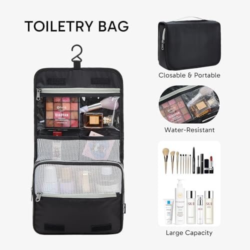 ALL INCLUDED 10 Set Sturdy Packing Cubes for Suitcases,OlarHike Travel Essentials,UPGRADED Anti-Tear Stitching, NEW Improved Luggage Packing Organizers for Travel Accessories(Black) - Image 3