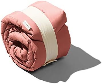 Huzi Infinity Pillow - Home Travel Soft Neck Scarf Support Sleep (Pink) - Image 3