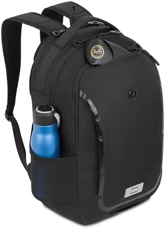 SwissGear Shield Laptop Backpack, Black, 18.5”x12”x6” - Image 7