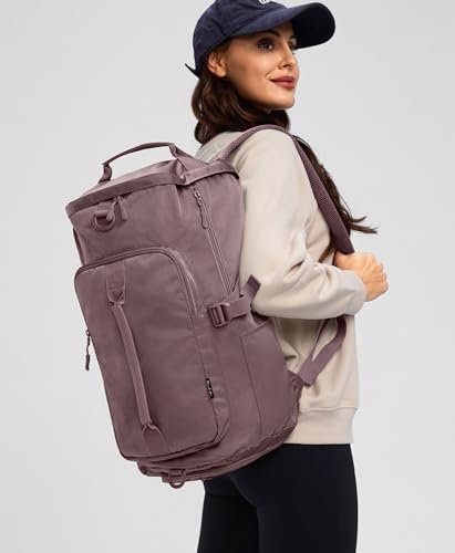 Gym Bag for Women and Men, 30L Workout Travel Backpack with Shoe Compartment, Sports Duffel Bag with Multiple Pockets - Image 2
