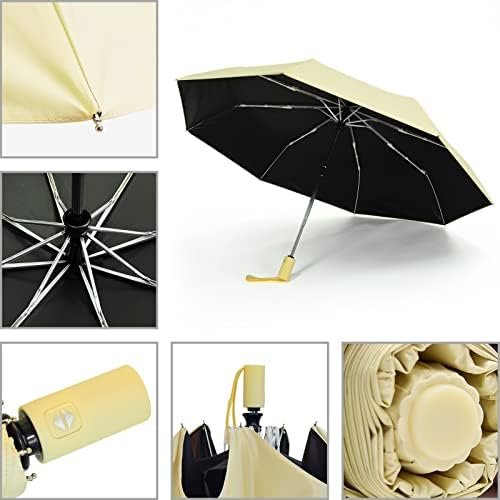 SY COMPACT Umbrella Automatic Travel Waterproof Light Folding Umbrellas Easy Carry for Women and Men - Image 4