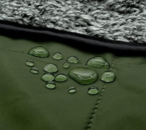 Sherpa Waterproof Outdoor Blanket. Large Sherpa Stadium & Camping Blankets for Cold Weather. Perfect for Picnic, Concerts, Grass, Car, Boat. Windproof, Extra Warm, Machine Washable. - Image 2