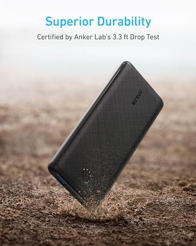 Anker Power Bank (PowerCore 10K), Compact 10,000mAh Battery Pack with PowerIQ Charging Technology and USB-C for iPhone, iPad, Samsung Galaxy, Pixel, and More - Image 4