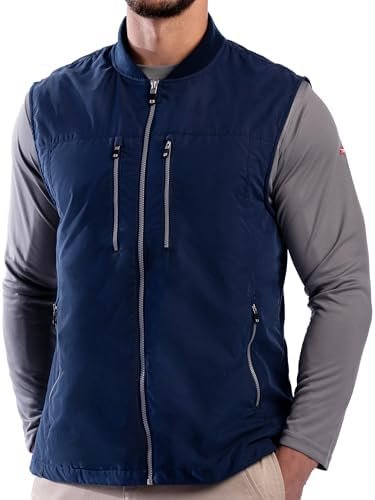 SCOTTeVEST 101 Vest for Men - 9 Hidden Pockets - Water Repellent for Travel & More