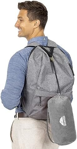 BlueHills Travel Blanket Pillow Rolled Premium Soft Plush Airplane Throw Traveling Essentials Compact in a Bag 70 X 48 inches for Long Plane Flight Portable Lightweight Grey Gray R01 - Image 7