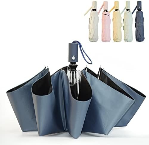 SY COMPACT Umbrella Automatic Travel Waterproof Light Folding Umbrellas Easy Carry for Women and Men - Image 2