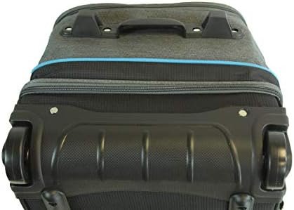 Blue 30" Rolling Duffel Bag Two Silent Wheels With Corner Covers NewYork XPress - Image 7