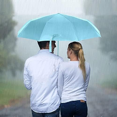 TradMall 2 Pack Travel Umbrella Windproof 46/56 Inches Large Canopy Reinforced Fiberglass Ribs Auto Open & Close - Image 7