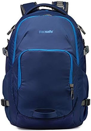 PacSafe Venturesafe G3 28 Liter Anti Theft Travel Backpack/Daypack-Fits 17" Laptop, Lakeside Blue