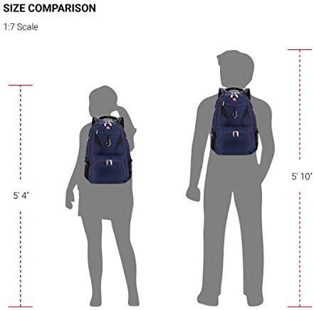 SwissGear 5977 ScanSmart Laptop Backpack, Navy, 17-Inch - Image 7