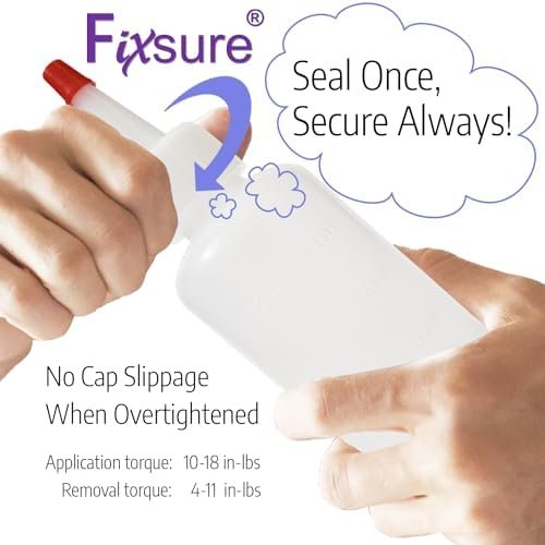 Plastic Squeeze Bottles with Red Tip Cap, 4 Oz Squirt Bottle For Ketchup, BBQ, Sauces, Syrup, Condiments, Oil, Pancake, Cookie Decorating, Dressings, Travel, Camping, Lab, Arts and Crafts (2) - Image 5