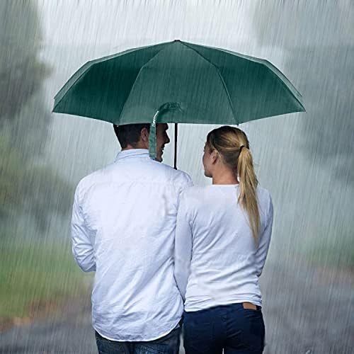 TradMall 2 Pack Travel Umbrella Windproof 46/56 Inches Large Canopy Reinforced Fiberglass Ribs Auto Open & Close - Image 7