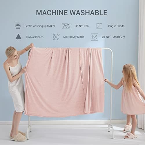 Marchpower Cooling Blanket for Hot Sleepers Kids, Arc-Chill Cool Throw Blanket with Double-Sided Design, Japanese Cooling Fiber Absorbs Body Heat, Lightweight Soft Blanket for Baby Sleeping Travel - Image 5