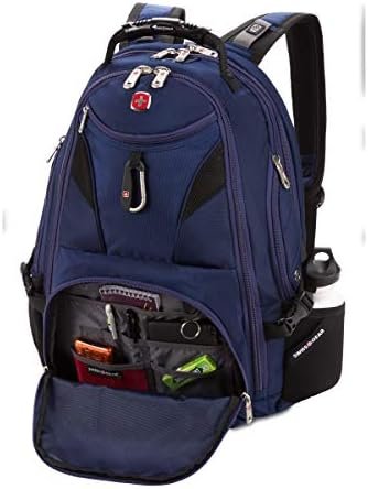 SwissGear 5977 ScanSmart Laptop Backpack, Navy, 17-Inch - Image 8