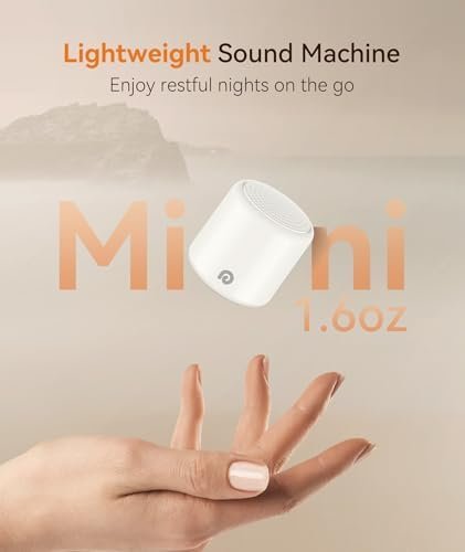 Dreamegg White Noise Sound Machine - Portable Sound Machine for Baby Adults, Travel Sound Machine for Sleep, 16 Nature Sound, Timer, White Noise Machine for Sleeping Office Privacy Home Gift - Image 3