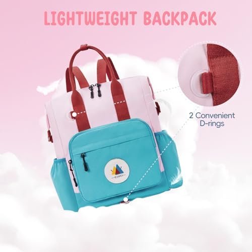 CLUCI Toddler Backpack For Girls, Toddler School Backpack For School & Travel, Small Kids Child Backpacks, Preschool Kindergarten Elementary Diaper bag Daycare Backpack For Kids 2-4 - Image 7