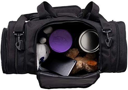 All_Fine 22 Inch Gun Range Tactical Duffel Bag with US Flag Patch Lockable - Image 6