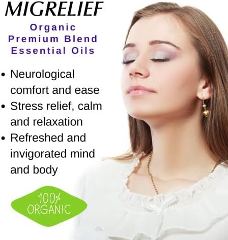 MigreLief Comfort Stick, Migraine and Headache Essential Oil Roll-On - Peppermint Lavender - 10ml - Image 5