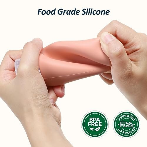 PACKISM TSA Approved Toiletry Bottles - 6 Pack Leak Proof 3.4oz Silicone Travel Bottles for Toiletries, Refillable Liquid Travel Accessories for Shampoo Conditioner Lotion Body Wash(BPA Free) - Image 3