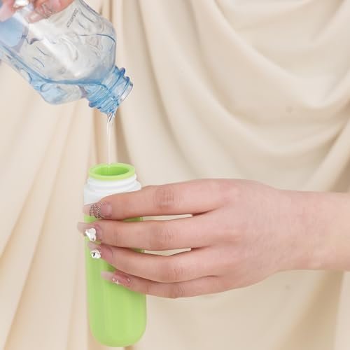 Travel Bottles for Toiletries, Tsa Approved 3.4oz Travel Size, BPA Free, Leak Proof, Refillable Liquid Silicone Containers - Squeezable Travel Accessories for Shampoo, Conditioner, Lotion - 4 Pack - Image 5