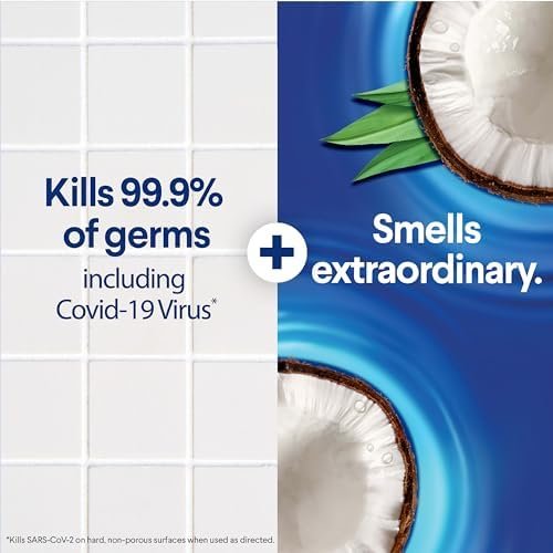 Clorox Scentiva Wipes, Bleach Free Cleaning Wipes, Household Essentials, Pacific Breeze & Coconut, 75 Count (Pack of 3) - Image 4