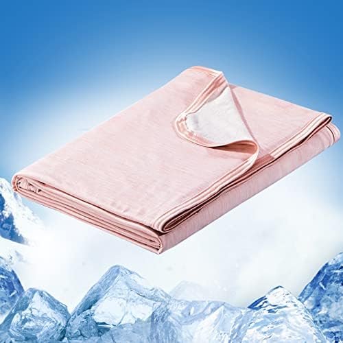 Marchpower Cooling Blanket for Hot Sleepers Kids, Arc-Chill Cool Throw Blanket with Double-Sided Design, Japanese Cooling Fiber Absorbs Body Heat, Lightweight Soft Blanket for Baby Sleeping Travel