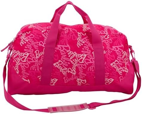 Barbie Duffle Bag, 16 inch Travel Sleepover Weekender Bag for Girls, Purple Dance Bag - Image 3