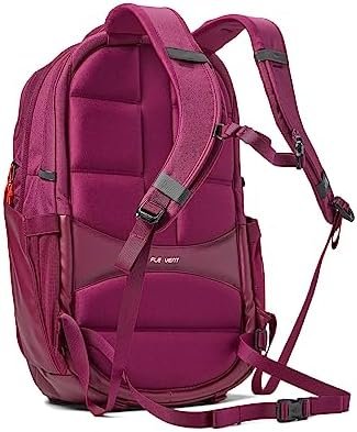 THE NORTH FACE Women's Surge Commuter Laptop Backpack, Boysenberry Light Heather/Fiery Red, One Size - Image 2