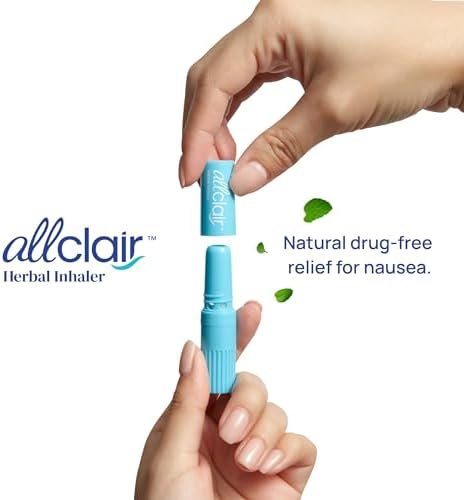 Herbal Inhaler - Natural Relief for Nausea - Non-Medicated Non-Drowsy Drug-Free - Essential for Travel - Motion Sickness - Morning Sickness - Use Anytime - 2 Inhalers - Image 3