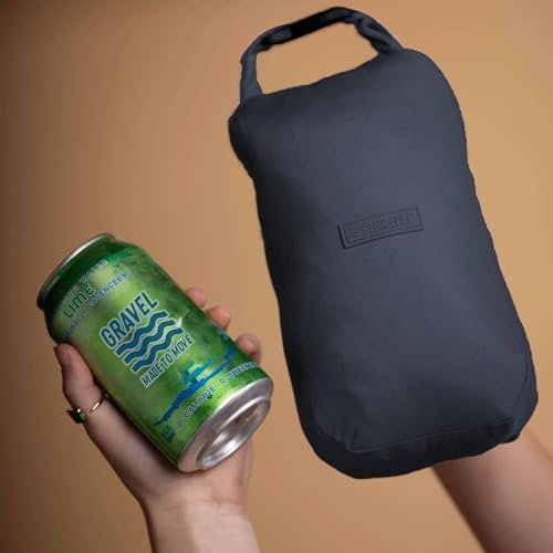 Gravel Layover Ultra-Compact Packable Down Blanket for Travel & Camping - Lightweight, Warm Travel Blanket Airplane, Car Blanket, Down Alternative Blanket- Includes Carrying Pouch (Blue) - Image 3
