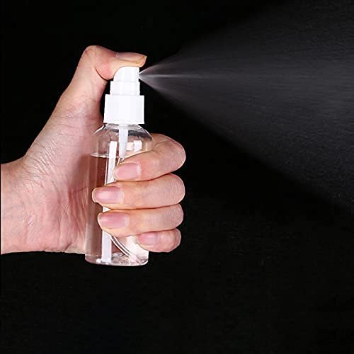 Spray Bottles, 30 Pack 30ml 1oz Clear Empty Fine Mist Plastic Mini Travel Bottle Set, Small Refillable Liquid Containers - Image 4